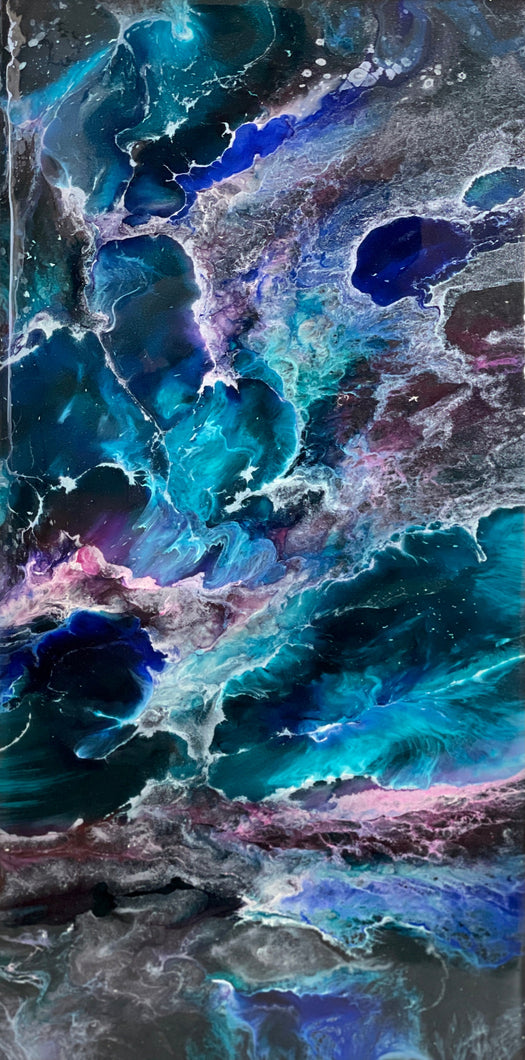 Waves Crash into the Sea Endlessly artwork The Flow Lab 